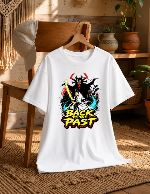 Back To The Past Samurai Warrior Demon Lord Retro Anime