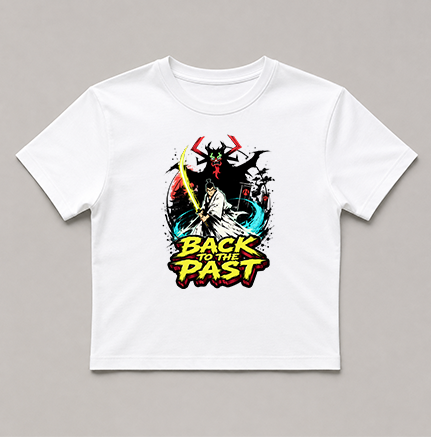 Back To The Past Samurai Warrior Demon Lord Retro Anime
