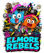 Elmore Rebels Cartoon Streetwear Pop Art
