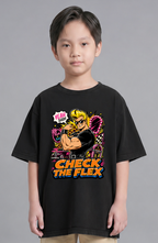 Check The Flex Johnny Bicep Retro Rockabilly 90s Cartoon