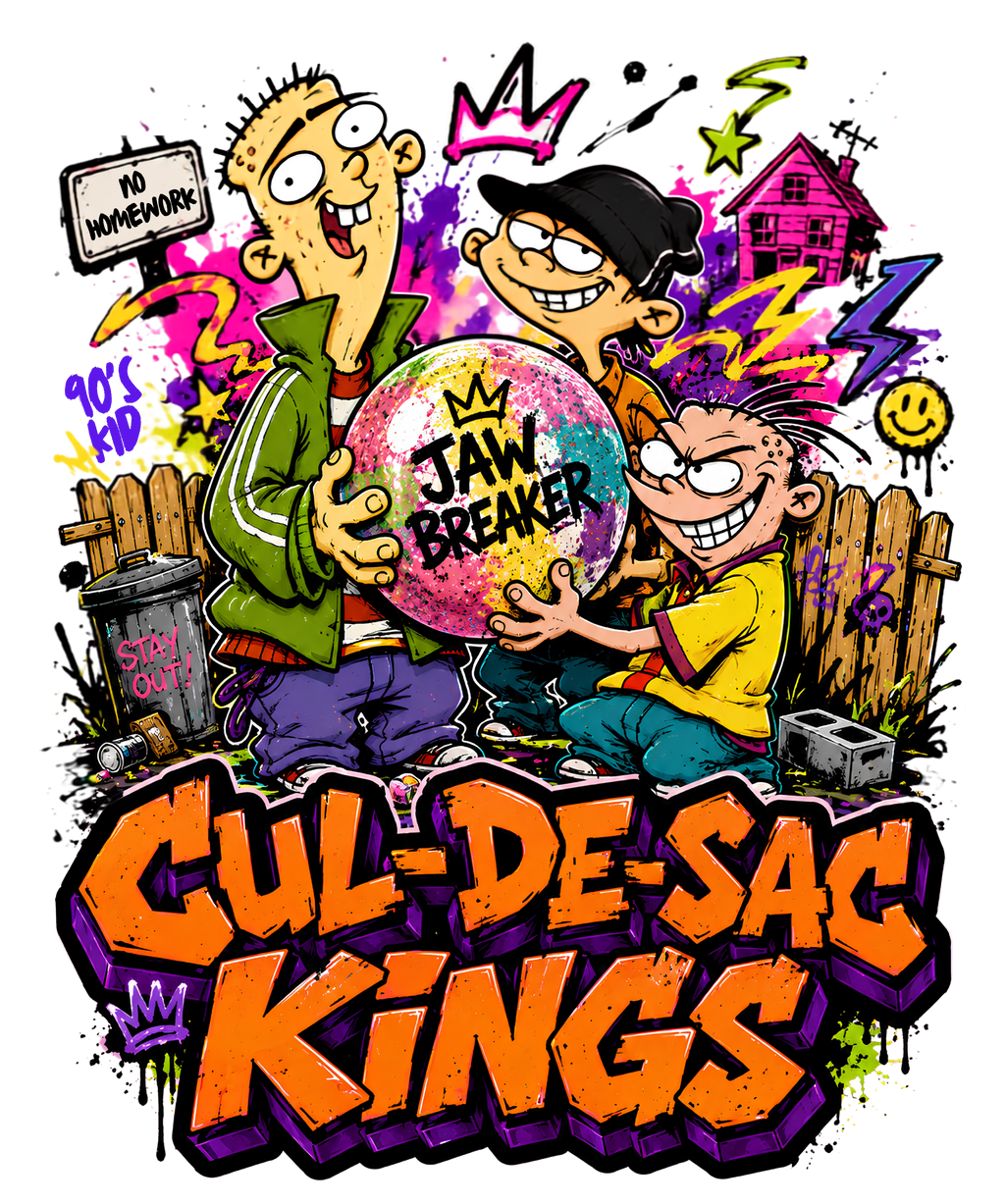 Cul-De-Sac Kings Jawbreaker Ed Edd N Eddy Retro 90s Cartoon