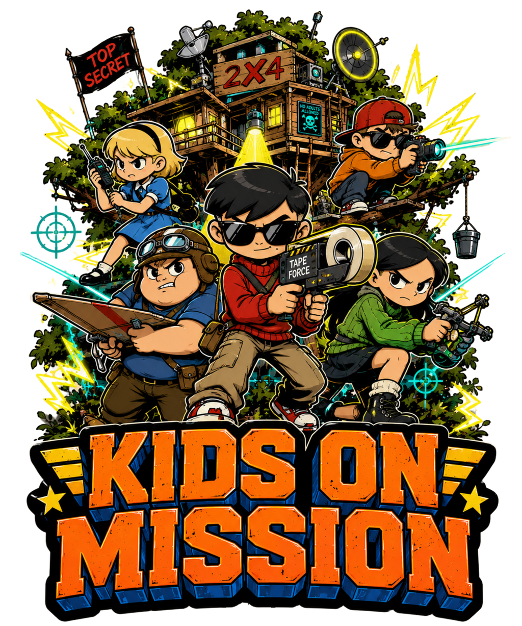 Kids On Mission Secret Treehouse Sector Operatives