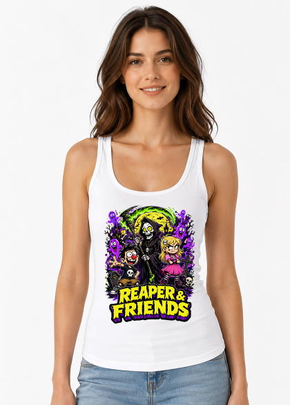Reaper & Friends Spooky Cartoon Graveyard Goth