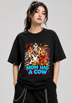 Mom Had A Cow Supercow Chicken Red Guy 90s Cartoon Parody