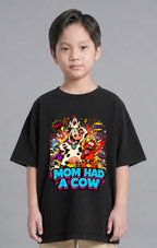 Mom Had A Cow Supercow Chicken Red Guy 90s Cartoon Parody