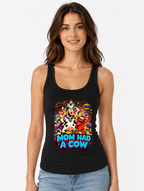 Mom Had A Cow Supercow Chicken Red Guy 90s Cartoon Parody