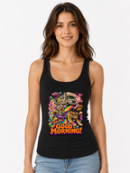 Good Morning Uncle Grandpa Giant Realistic Flying Tiger RV Retro Psychedelic