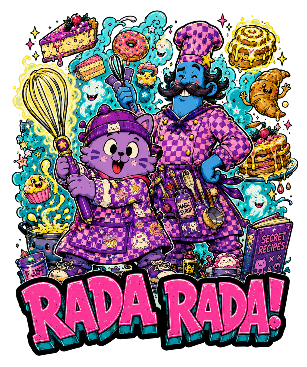 Rada Rada Chowder Mung Daal Magic Bakery Retro Cartoon