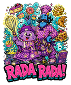 Rada Rada Chowder Mung Daal Magic Bakery Retro Cartoon