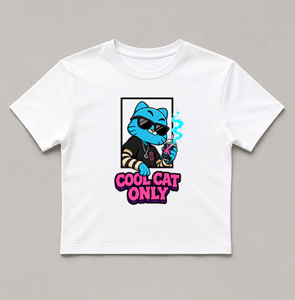 Cool Cat Only Blue Cat Streetwear Hip Hop