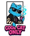 Cool Cat Only Blue Cat Streetwear Hip Hop