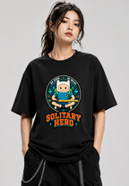 Solitary Hero Finn The Human Scarlet Golden Sword Adventure Retro