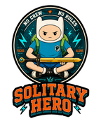Solitary Hero Finn The Human Scarlet Golden Sword Adventure Retro