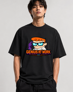 Genius At Work Dexter Boy Genius Lab Retro 90s Cartoon