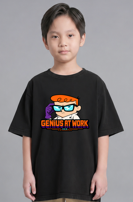 Genius At Work Dexter Boy Genius Lab Retro 90s Cartoon