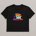Genius At Work Dexter Boy Genius Lab Retro 90s Cartoon