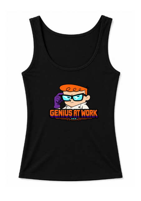 Genius At Work Dexter Boy Genius Lab Retro 90s Cartoon