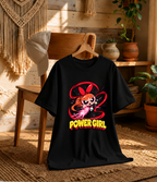 Power Girl Blossom Dynamic Punch Retro 90s Cartoon