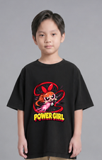 Power Girl Blossom Dynamic Punch Retro 90s Cartoon