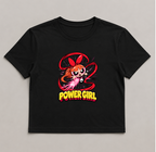 Power Girl Blossom Dynamic Punch Retro 90s Cartoon