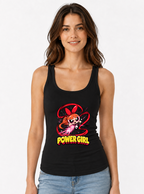 Power Girl Blossom Dynamic Punch Retro 90s Cartoon
