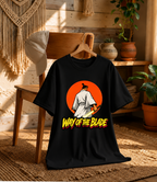 Way Of The Blade Samurai Warrior Red Sun Katana Retro Cartoon