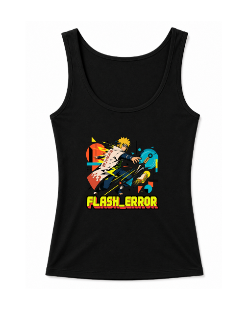Flash Error Yellow Teleport Ninja Parody Anime Streetwear
