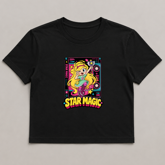Star Magic Butterfly Cassette Mixtape Y2K Retro Anime