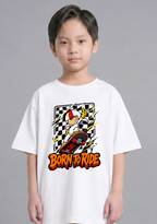 Born To Ride Stunt Skateboard Cartoon Daredevil