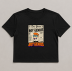Boy Genius Newspaper Dexter Lab Retro 90s Cartoon Vintage Press