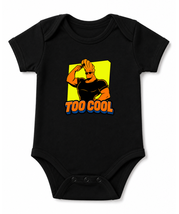 Too Cool Johnny Combing Hair Retro 90s Cartoon Pop Art