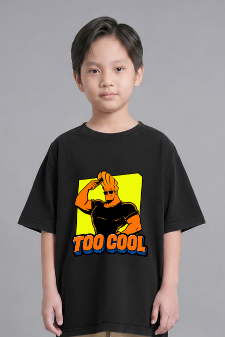 Too Cool Johnny Combing Hair Retro 90s Cartoon Pop Art
