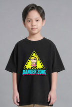 Danger Zone Mandy Grumpy Warning Sign Retro 2000s Cartoon