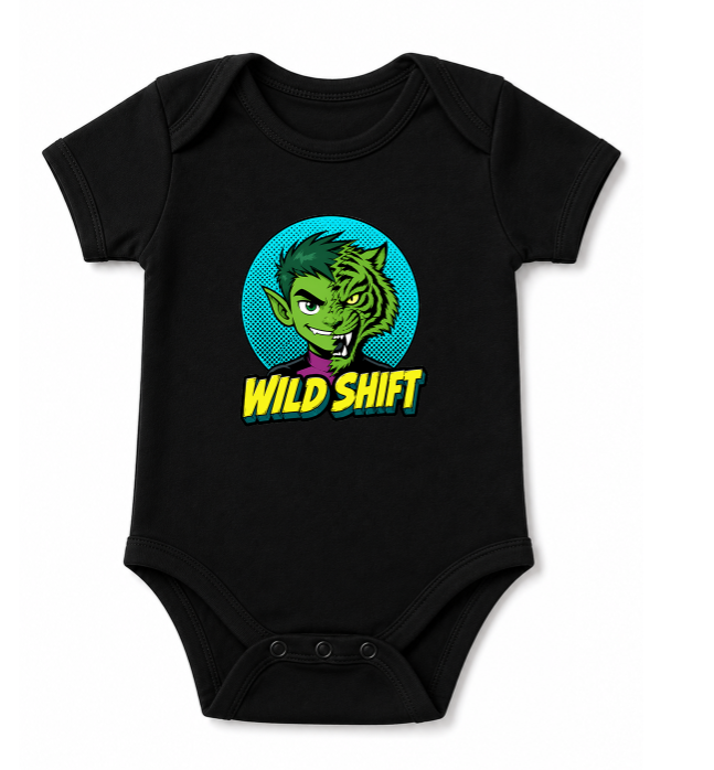 Wild Shift Beast Boy Tiger Shapeshifter Retro Comic 2000s Cartoon