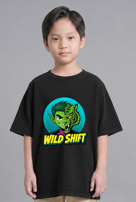 Wild Shift Beast Boy Tiger Shapeshifter Retro Comic 2000s Cartoon