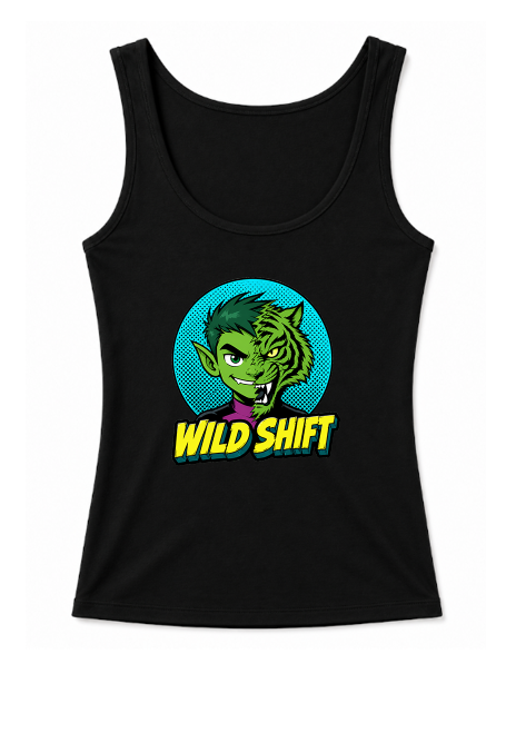 Wild Shift Beast Boy Tiger Shapeshifter Retro Comic 2000s Cartoon