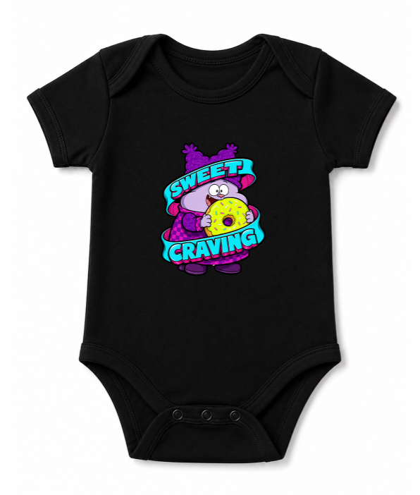 Sweet Craving Chowder Donut Lover Retro 2000s Cartoon