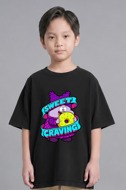 Sweet Craving Chowder Donut Lover Retro 2000s Cartoon