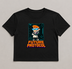Future Protocol Dexter Cyborg Cyberpunk Retro 90s Cartoon