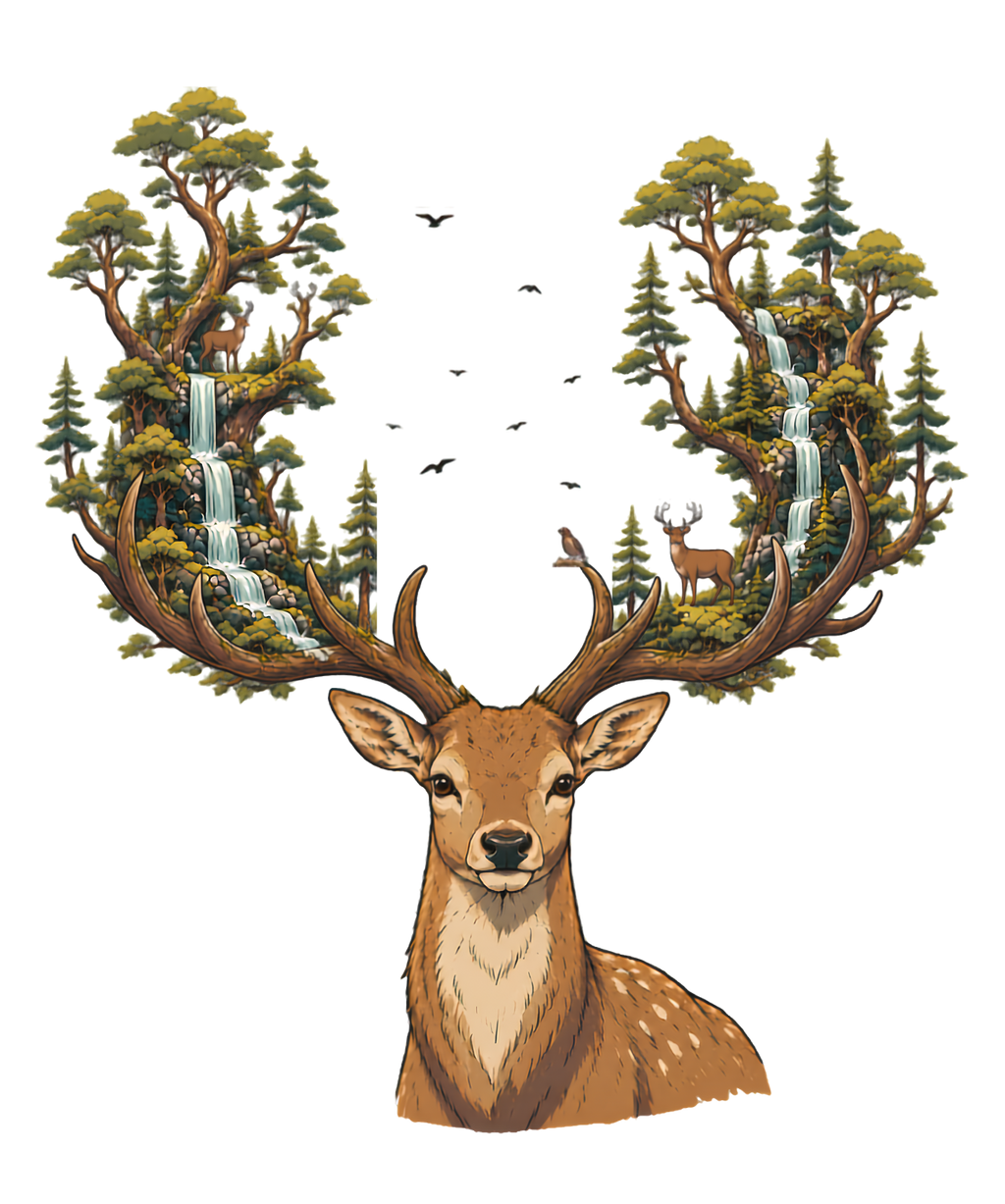 Deer Forest Antlers