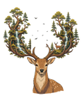 Deer Forest Antlers