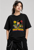 Vegetables Prince of All Saiyans Chibi Funny Anime Streetwear