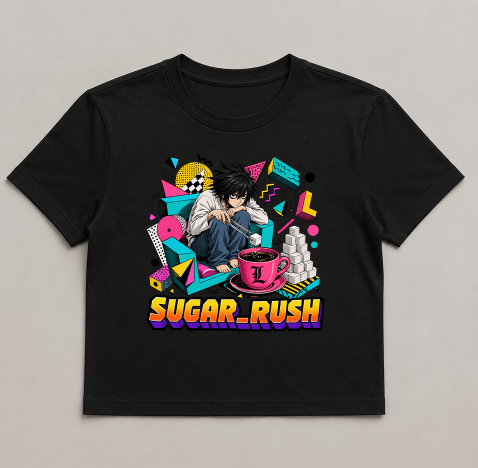 Sugar Rush Detective Retro Memphis Anime Streetwear