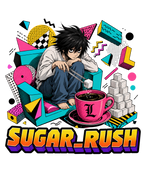 Sugar Rush Detective Retro Memphis Anime Streetwear