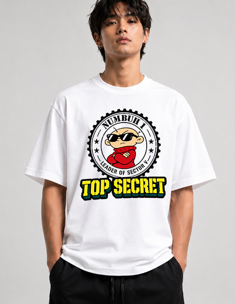 Top Secret Sector Leader Retro Cartoon Operative