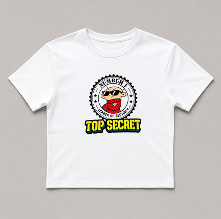 Top Secret Sector Leader Retro Cartoon Operative