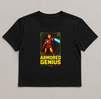 Armored Genius Tech Blueprint Repulsor Beam Superhero Comic Art