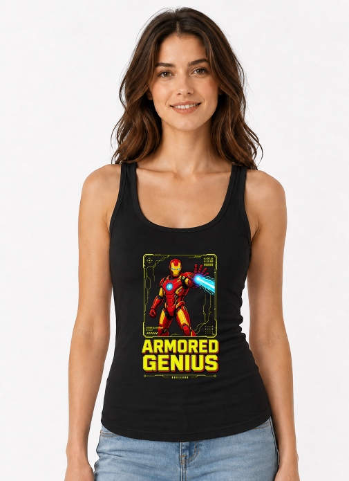 Armored Genius Tech Blueprint Repulsor Beam Superhero Comic Art