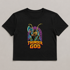 Thunder God Norse Viking Warrior Stormbreaker Lightning Retro Myth