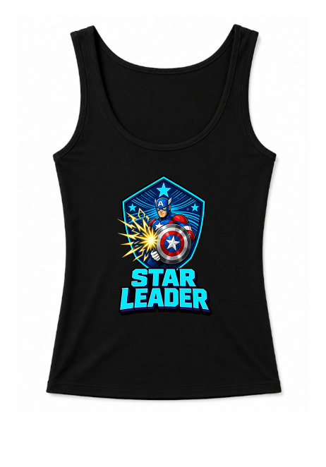 Star Leader Patriotic Super Soldier Vibranium Shield Retro Comic Hero